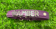 Load image into Gallery viewer, Personalised Dog Name Collar