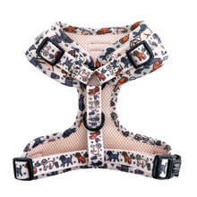 Load image into Gallery viewer, D-Ring Adjustable Harness - Doodle Dogs