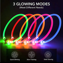 Load image into Gallery viewer, Dog Light up Collar USB Rechargeable