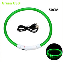 Load image into Gallery viewer, Dog Light up Collar USB Rechargeable