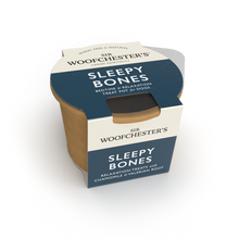 Load image into Gallery viewer, Sir Woofchester’s SLEEPY BONES TREAT POT
BEDTIME &amp; RELAXATION TREATS with CHAMOMILE &amp; VALERIAN ROOT