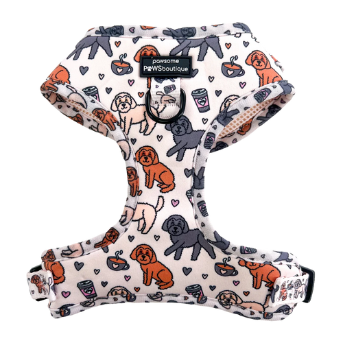 D-Ring Adjustable Harness - Doodle Dogs