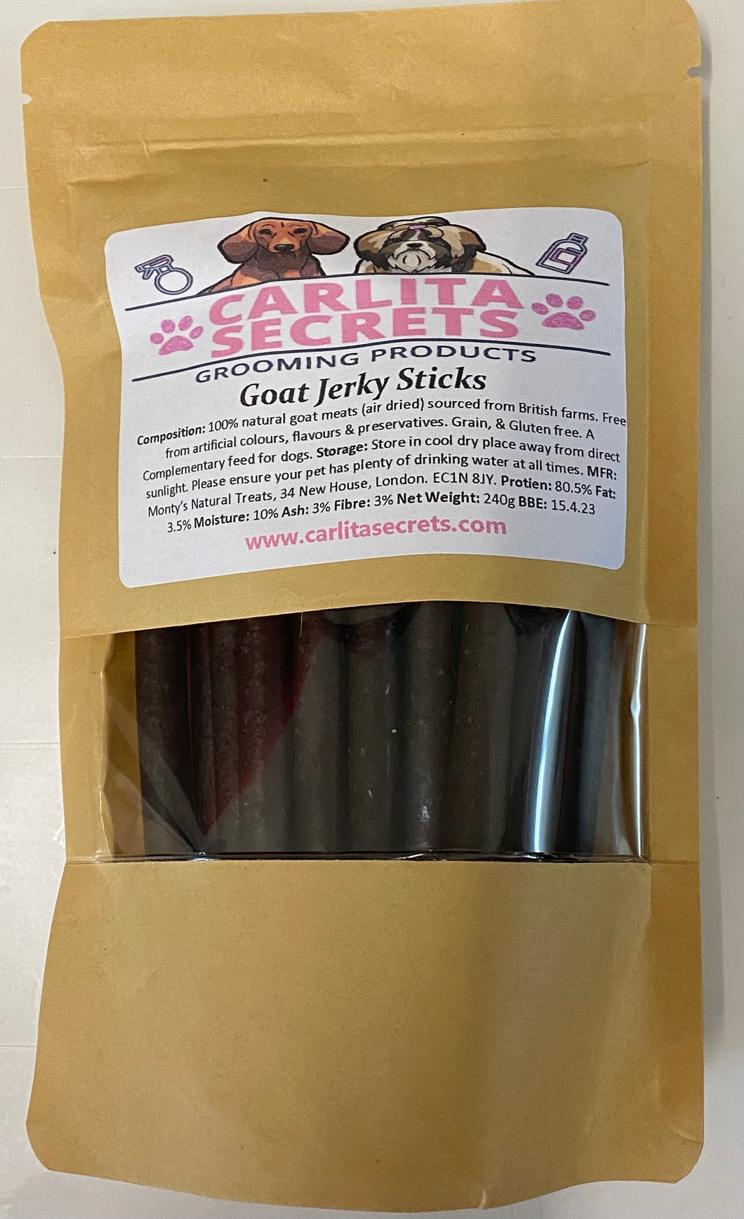 Goat Jerky Sticks