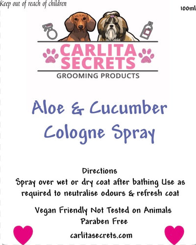 Aloe & Cucumber Cologne Spray