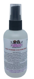 Baby Powder Cologne Perfume Spray