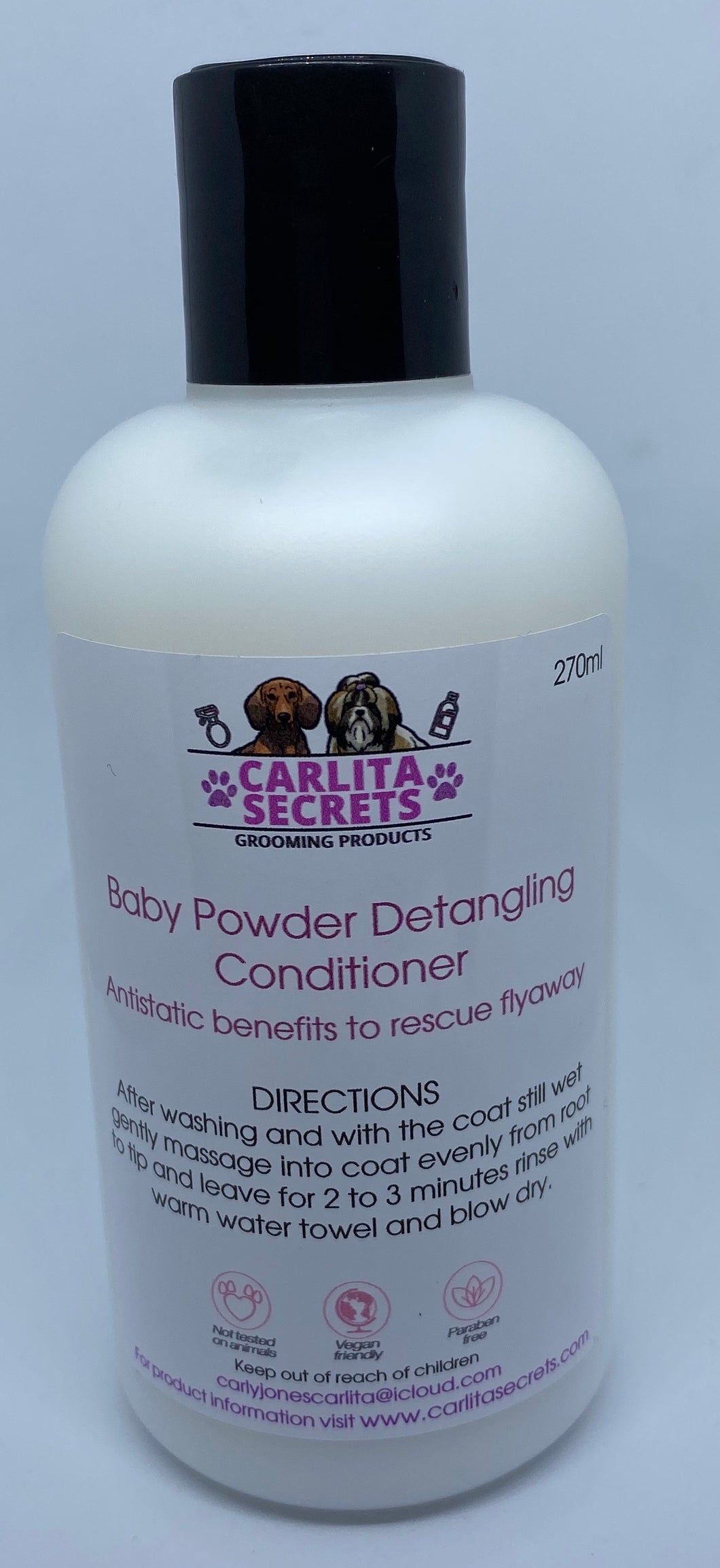 Baby Powder Detangling Conditioner